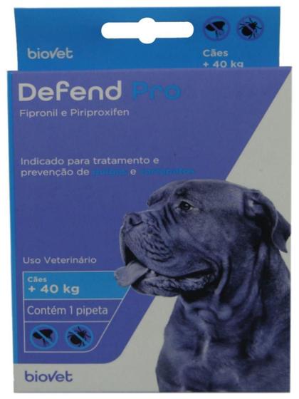 Imagem de Defend Pro Cães (Acima 40kg) - Biovet