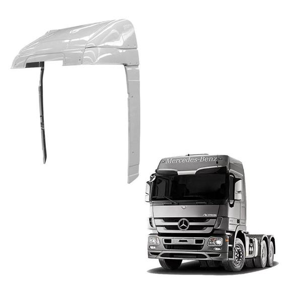 Imagem de Defletor De Ar Mb Actros Cabine Com Regulagem Com Recorte