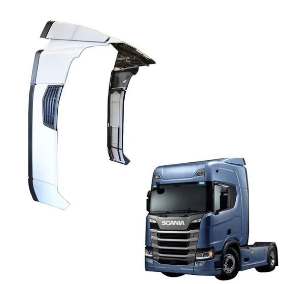 Imagem de Defletor De Ar Scania Cabine R 2019 Leito Normal Com Filtro