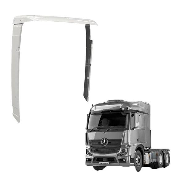 Imagem de Defletor Lateral Mb Actros Cabine Alta Com Teto Com Recorte