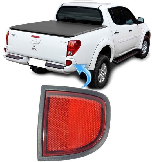 Imagem de Defletor Traseiro Mitsubishi L200 Triton Ld (Olho De Gato)