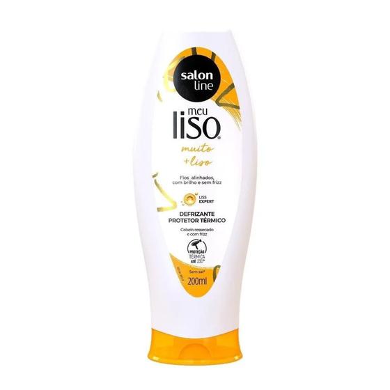 Imagem de DEFRIZANTE PROTETOR TéRMICO MEU LISO MUITO E LISO SALON LINE 200ML