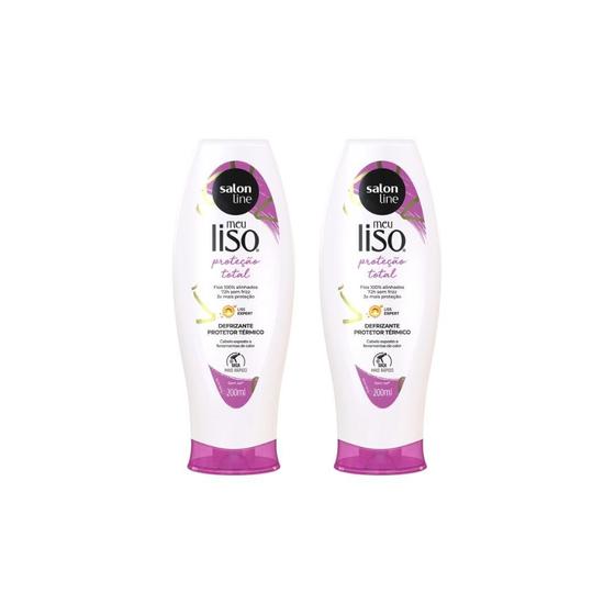 Imagem de Defrizante Salon Line Meu Liso Protecao Total 200Ml - 2Un