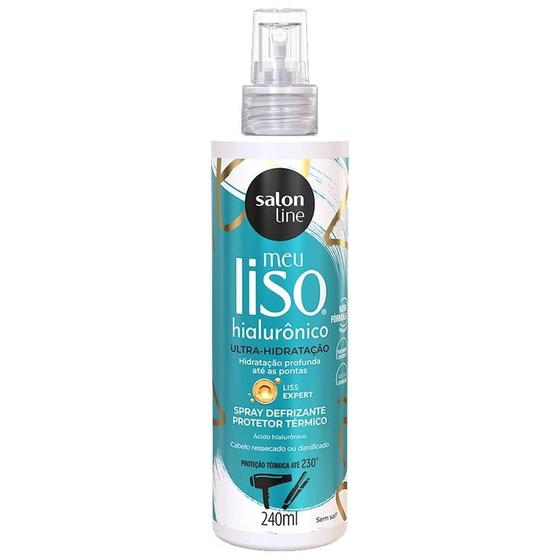 Imagem de Defrizante Salon Line Spray Meu Liso Ácido Hialurônico 240ml