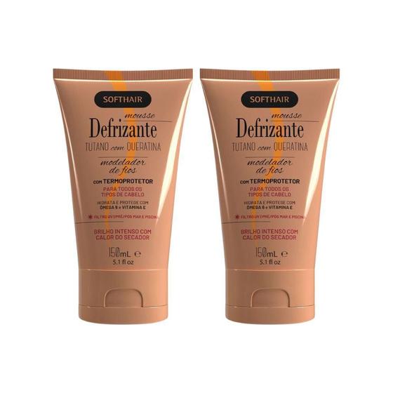 Imagem de Defrizante Soft Hair 150G Tutano E Queratina - Kit Com 2Un