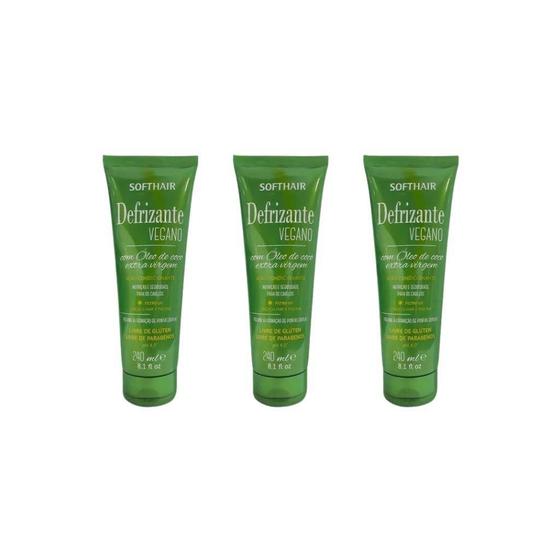 Imagem de Defrizante Soft Hair 240Ml Vegano-Kit C/3Un