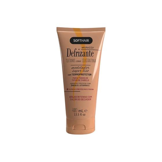 Imagem de Defrizante Soft Hair 400ml Tutano Com Queratina