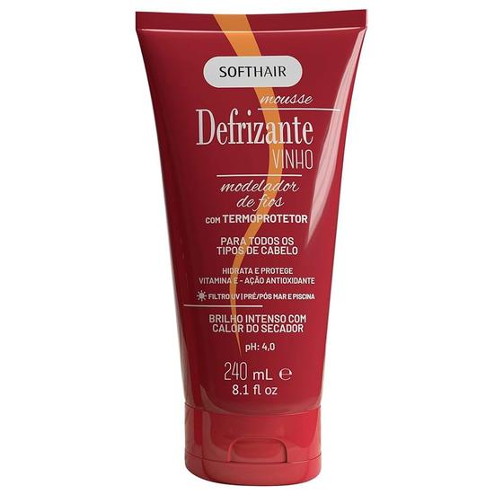 Imagem de Defrizante Soft Hair Vinho 150g