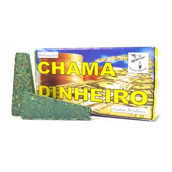 Imagem de Defumador Natureza Espiritual Chama Dinheiro Cx 20 Tabletes