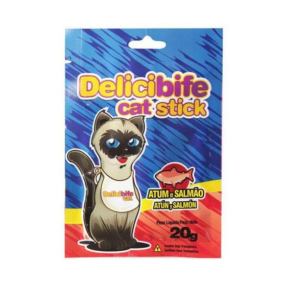 Imagem de Delicibife cat stick sabor atum e salmão 20g