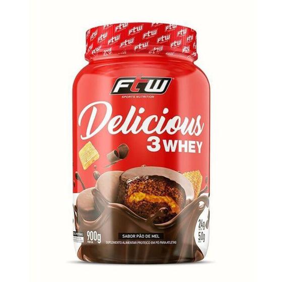 Imagem de Delicious 3 Whey 900g Ftw