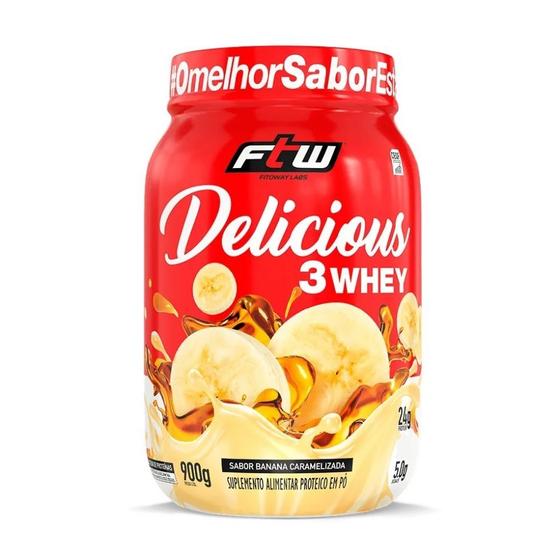 Imagem de Delicious 3Whey (900g) - FTW Sports Nutrition