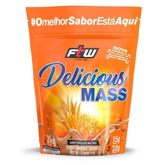 Imagem de Delicious Mass FTW - 3kg - FTW Suplementos