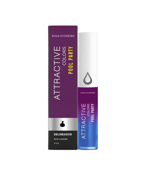 Imagem de Delineador Blue Lagoon Attractive Colors Pool Party 4ml