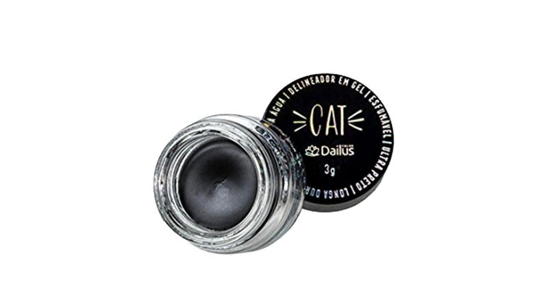Delineador em gel cat Dailus 3g Menor preço em Delineador em gel cat Dailus 3g