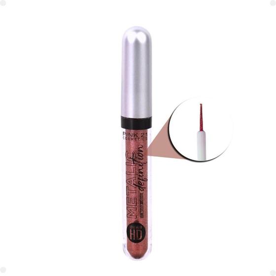 Imagem de Delineador Líquido Pink 21 Metalic Definition 03 2,5Ml