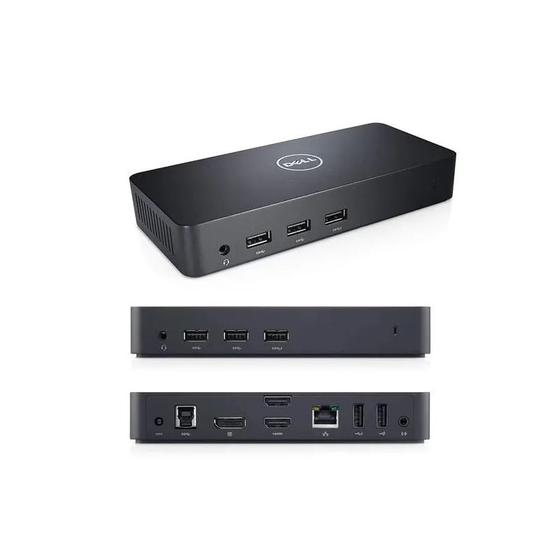 Dell D3100 Ultra Hd Docking Station Usb 3.0 1 Yr - D3100 X Menor preço em Dell D3100 Ultra Hd Docking Station Usb 3.0 1 Yr - D3100 X