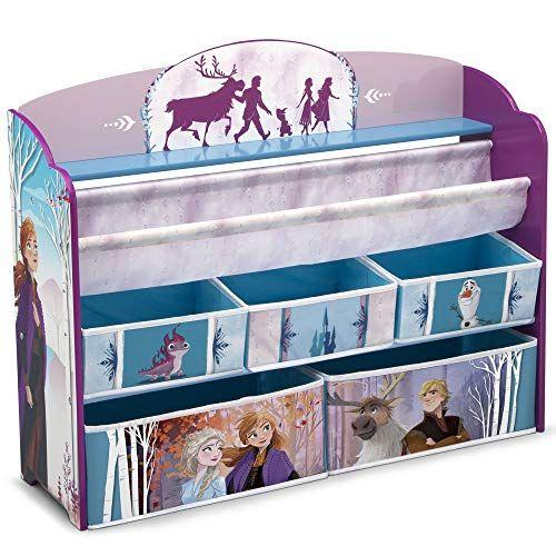 Imagem de Delta Children Deluxe Toy & Book Organizer - Greenguard Gold Certified, Disney Frozen II