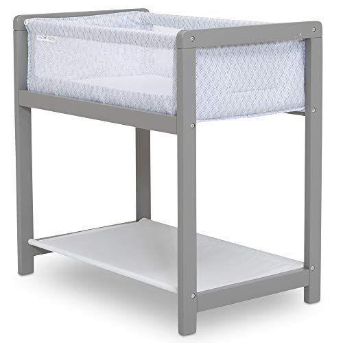 Imagem de Delta Crianças Classic Cama de Madeira Bassinet Sleeper - Berço portátil com estrutura de madeira high-end, Link