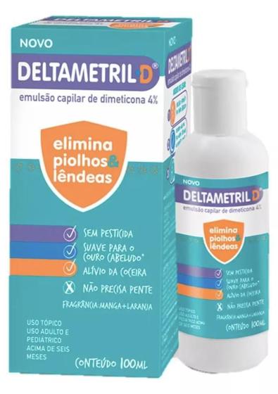 Imagem de Deltametril 4% para piolho lendeas shampoo 100ml