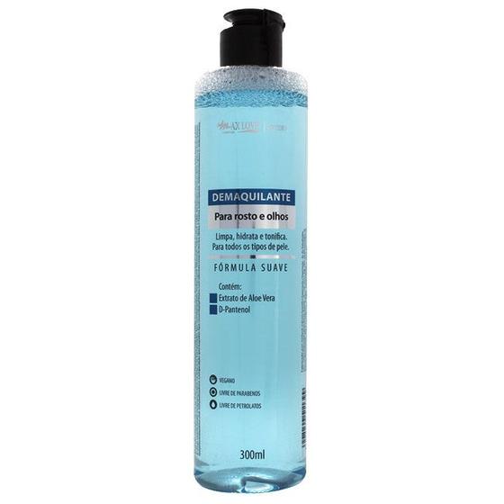 Demaquilante Para Rosto e Olhos Max Love 300ml - Demaquilante para os ...