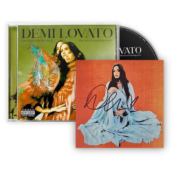 Imagem de Demi Lovato - CD Autografado Dancing With The Devil...The Art Of Starting Over