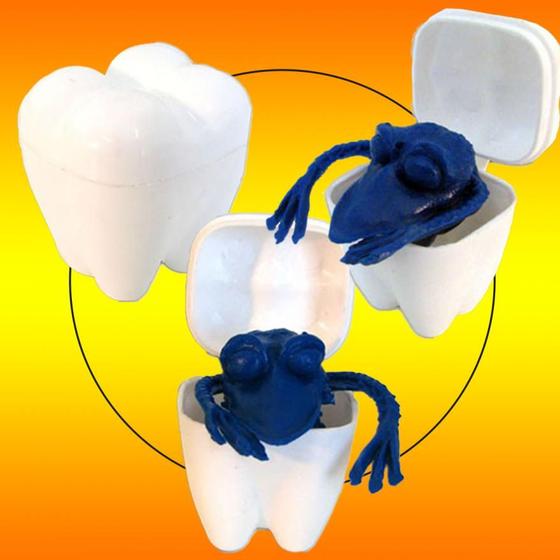 Imagem de Dente Dentão Baú Com Bactéria - 4 Unidades - D-Express