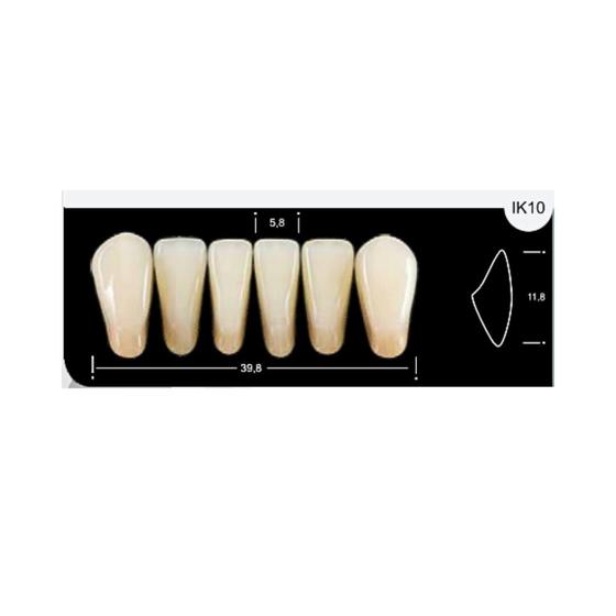 Imagem de Dente Platinum Tri 03 Camadas Anterior IK10 Inferior - Imodonto