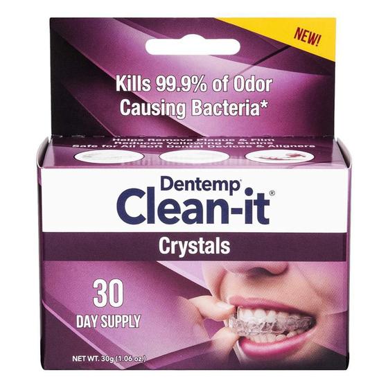 Imagem de Dentemp Clean-It Crystals Limpador Aparelho/Dentadura-30 Und