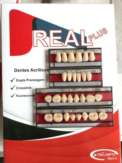 Imagem de Dentes Boca Completa P Provisório Prótese Resina - A25/32m - 66