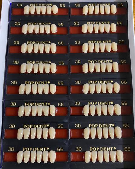 Imagem de Dentes pop 3D inf 66 cx c/16 placas