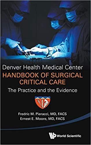 Imagem de Denver health medical center handbook of surg critical care - WORLD SCIENTIFIC PUBLISHING COMPANY