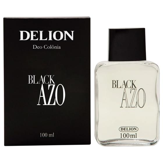 Imagem de Deo Colônia Black Azo Delion Perfume 100ml Pele Perfumada