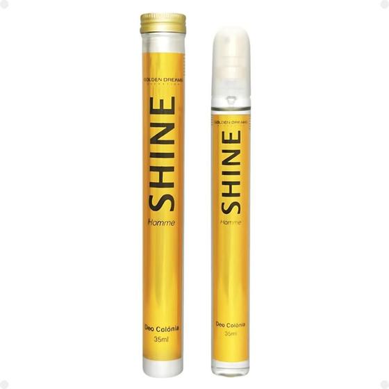 Imagem de Deo Colônia Golden Dreams Homme Shine 35ml