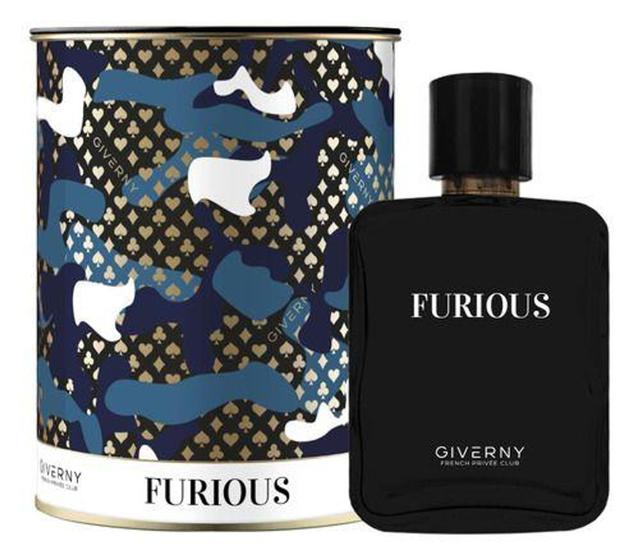 Imagem de Deo Colônia Masculina 100ml Furious - Giverny - 100% Vegano