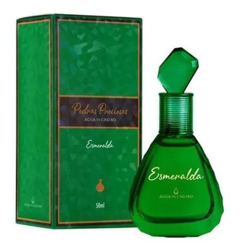 Imagem de Deo Colonia Pedras Preciosas Esmeralda Agua De Cheiro 50Ml