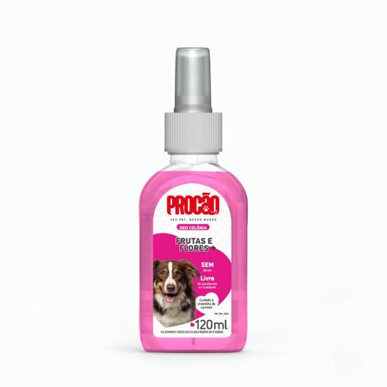 Imagem de Deo Colonia Pet Sem Alcool Femea Cães Gatos Procão 120ml