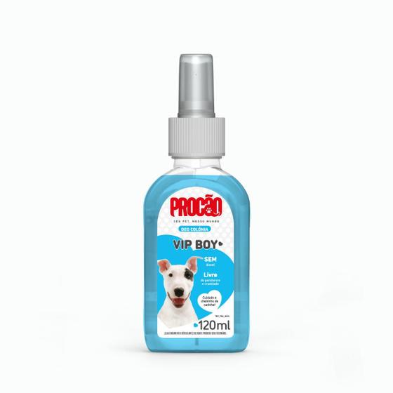 Imagem de Deo Colonia Pet Sem Alcool Macho Cães Gatos Procão 120ml