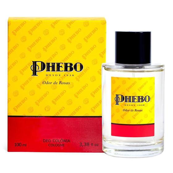 Imagem de Deo Colônia Phebo Odor de Rosas 100ml Perfume Unissex