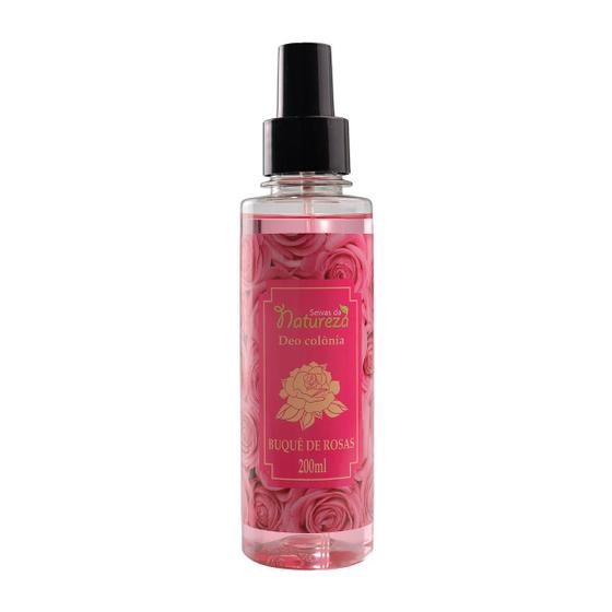 Imagem de Deo Colônia Seivas da Natureza -  Buquê de Rosas 200ml - Body Splash