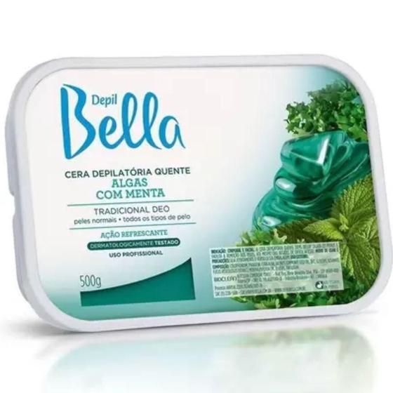 Imagem de Depil Bella Cera Algas Com Menta 500G