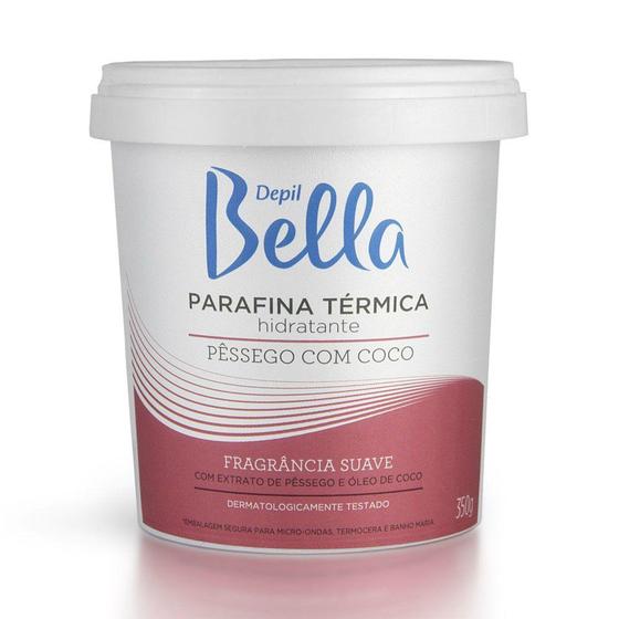 Imagem de Depil bella parafina termica pessego com coco 350gr