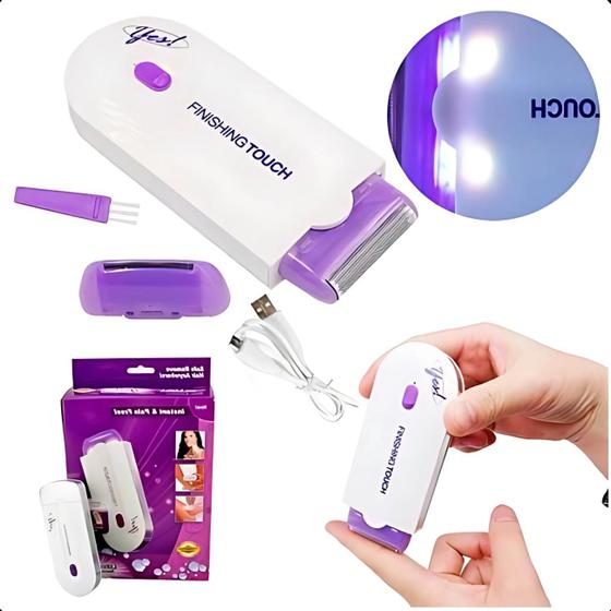 Imagem de Depilador Corporal Feminino a Laser com Luz de Precisão