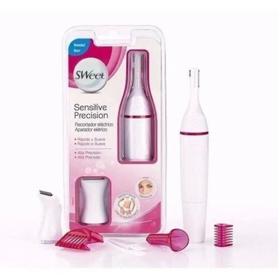 Depilador Mini Elétrico Portátil Feminino 5 Em 1 Sweet Menor preço em Depilador Mini Elétrico Portátil Feminino 5 Em 1 Sweet