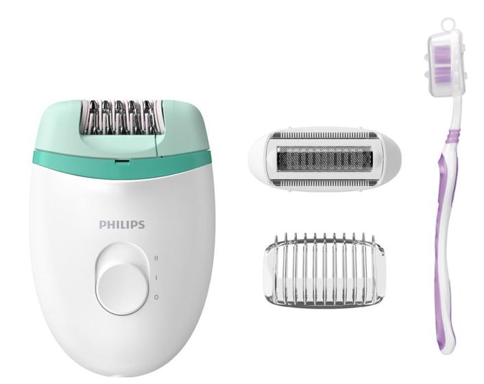 Depilador Philips Satinelle Elétrico Feminino 3 em 1 Depila Raspa e ...