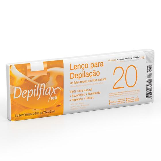 Imagem de Depilflax - 03 Lenço Depilatório 20 Unidades