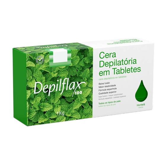 Imagem de Depilflax Cera Quente 1kg (Natural / Negra / Rosa / Coco / Hortelã)