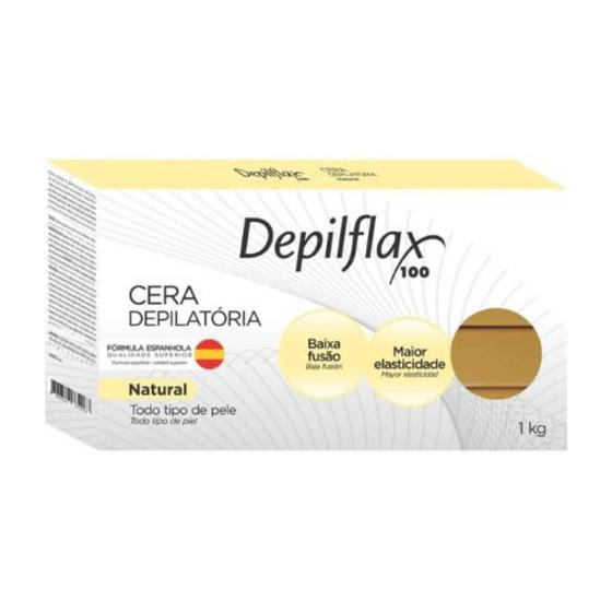 Imagem de Depilflax Natural Cera Depilatória Quente 1Kg