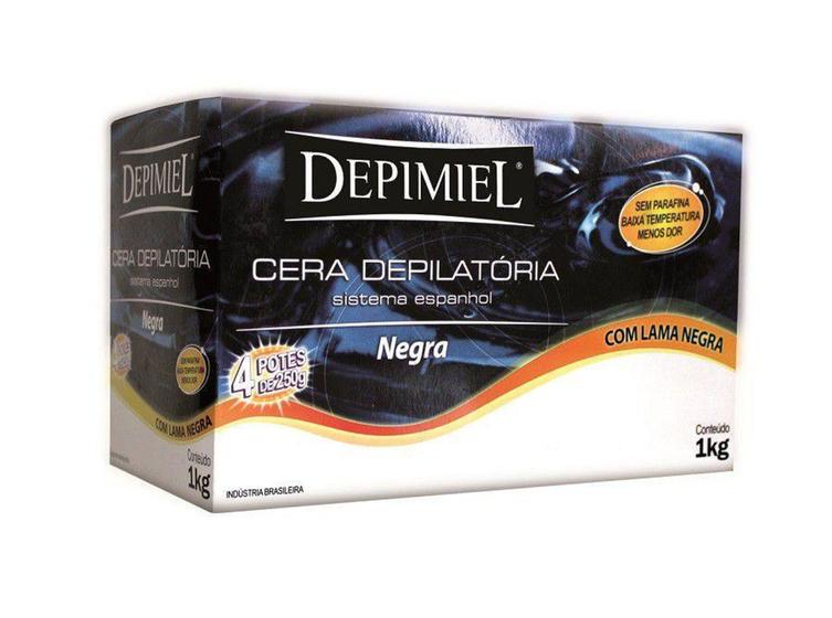 Imagem de Depimiel Cera Depilatória Quente Negra 1Kg