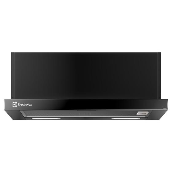 Imagem de Depurador de Ar Electrolux 60cm Retrátil Preto Efficient com Luz de Led (DE6RP)